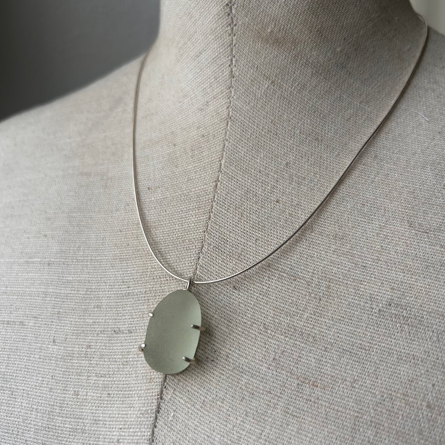 Seaglass Pendant Necklace