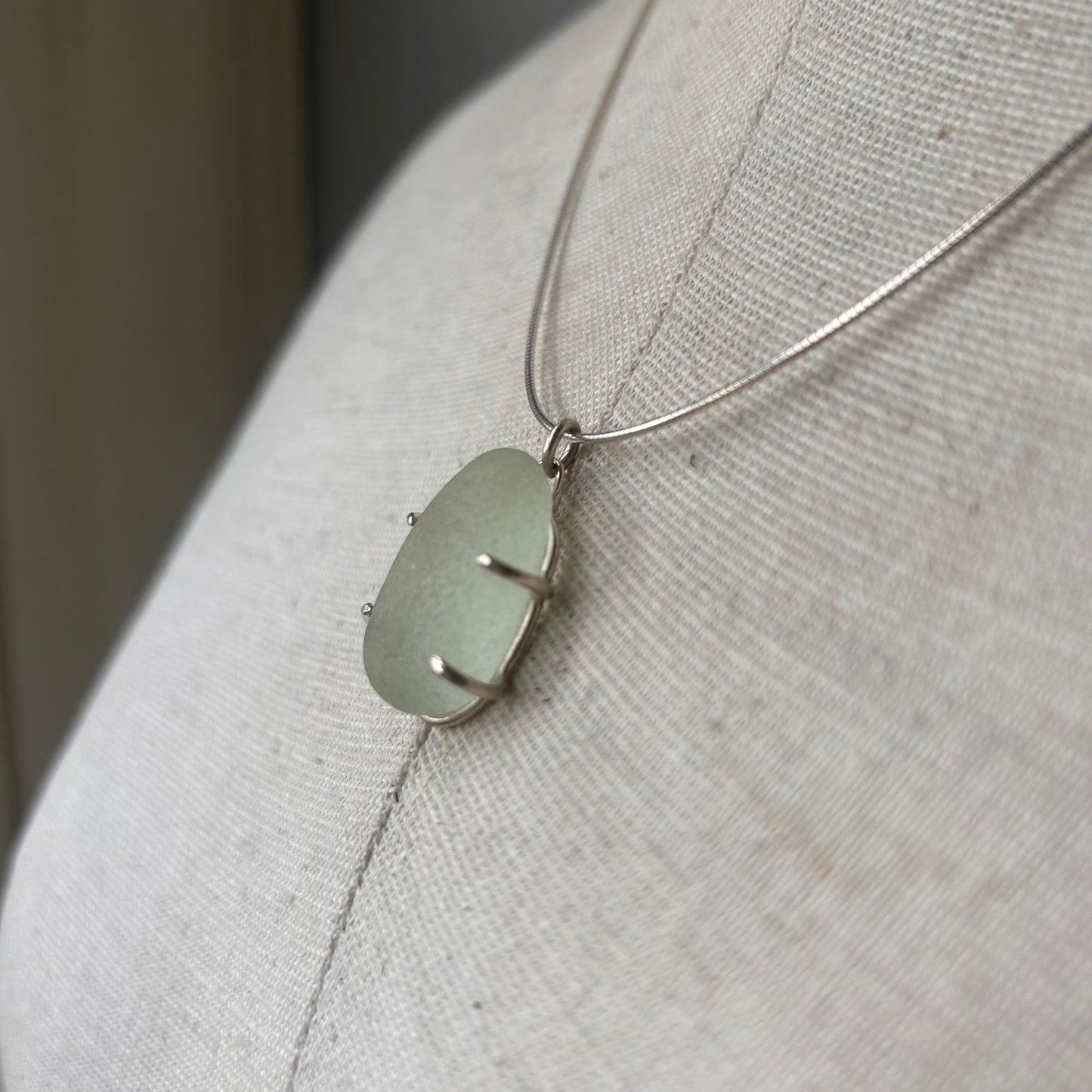 Seaglass Pendant Necklace