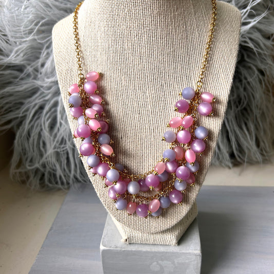 Lucite Bead Necklace