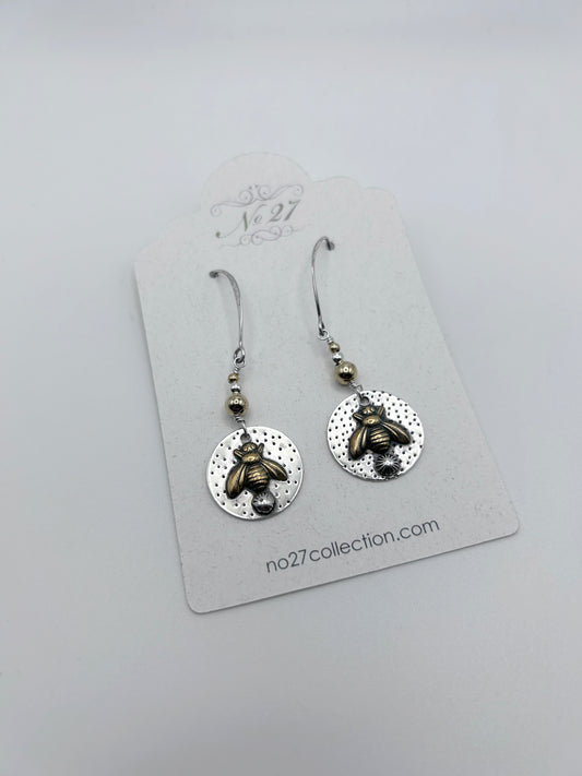 Bee Dangle Earrings