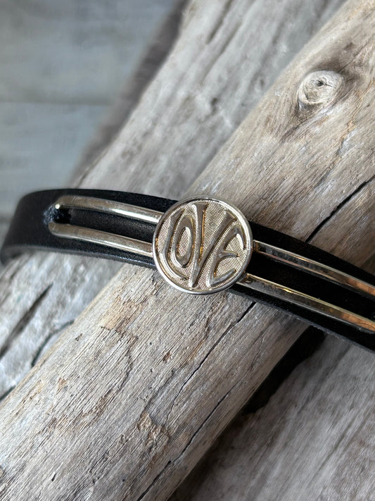 LOVE Leather Band