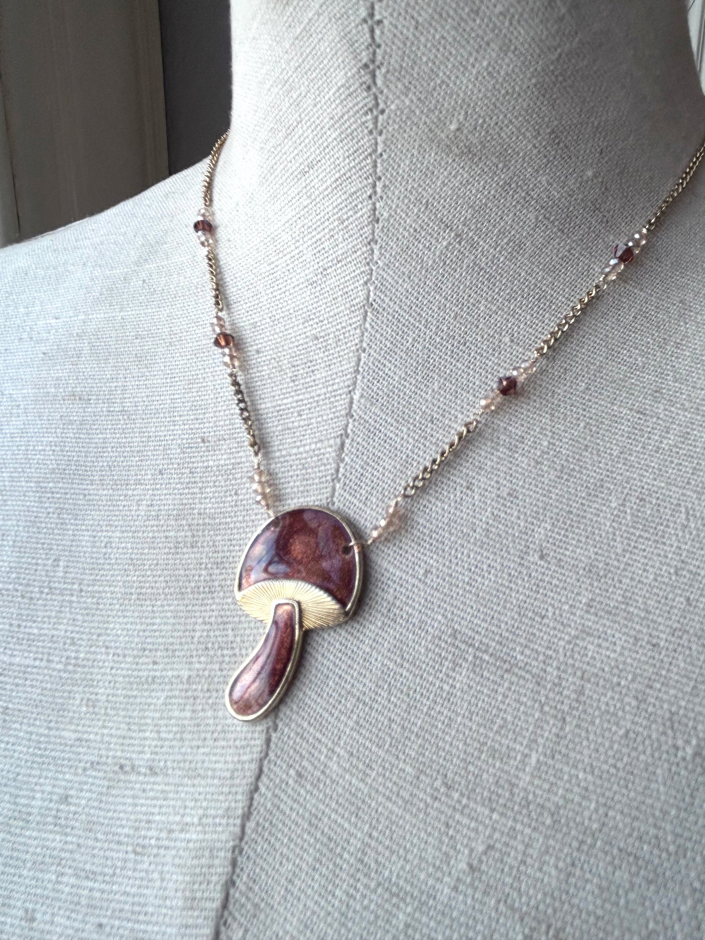 Groovy Mushroom Necklace
