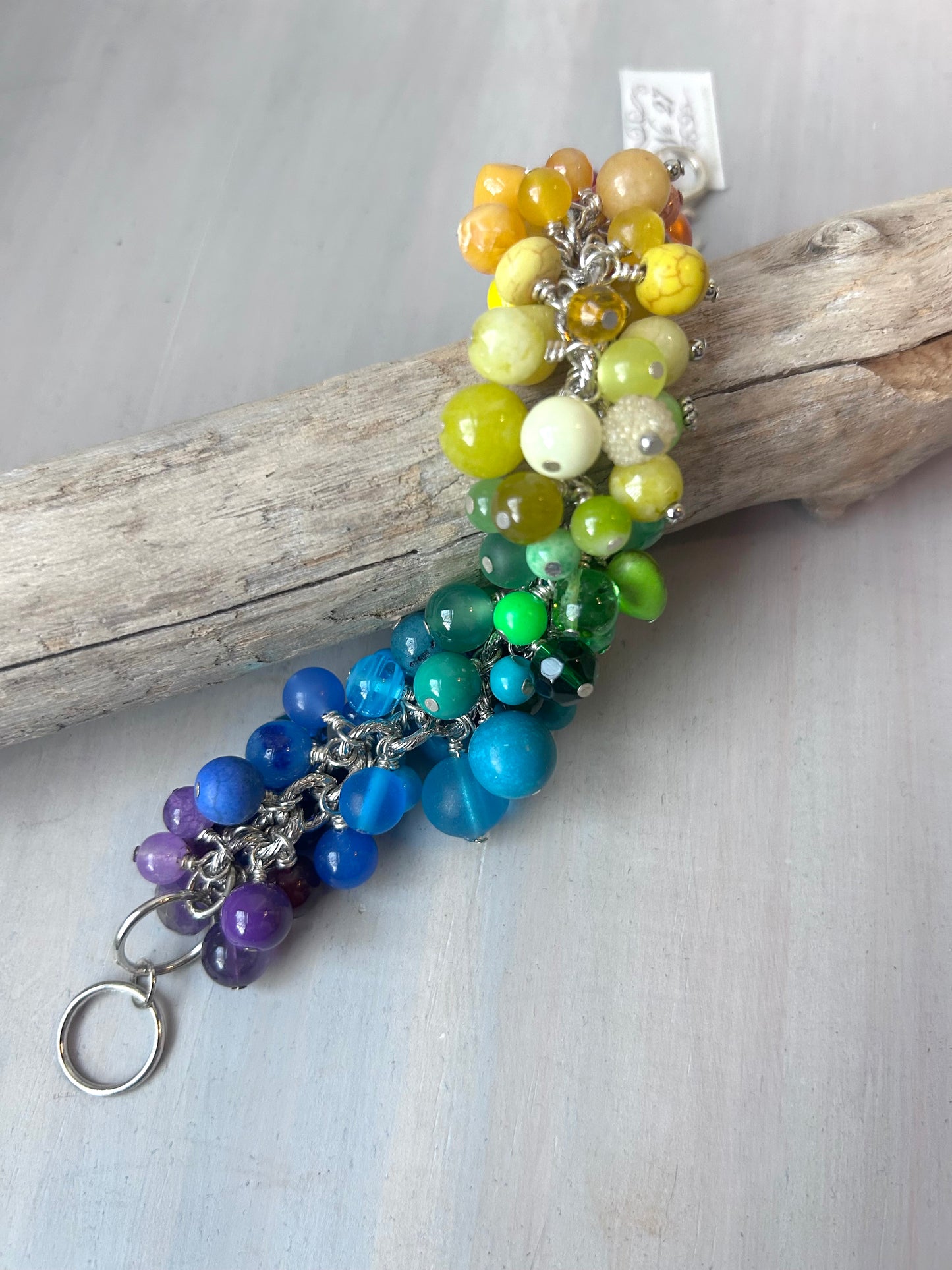 Rainbow Beaded Bracelet