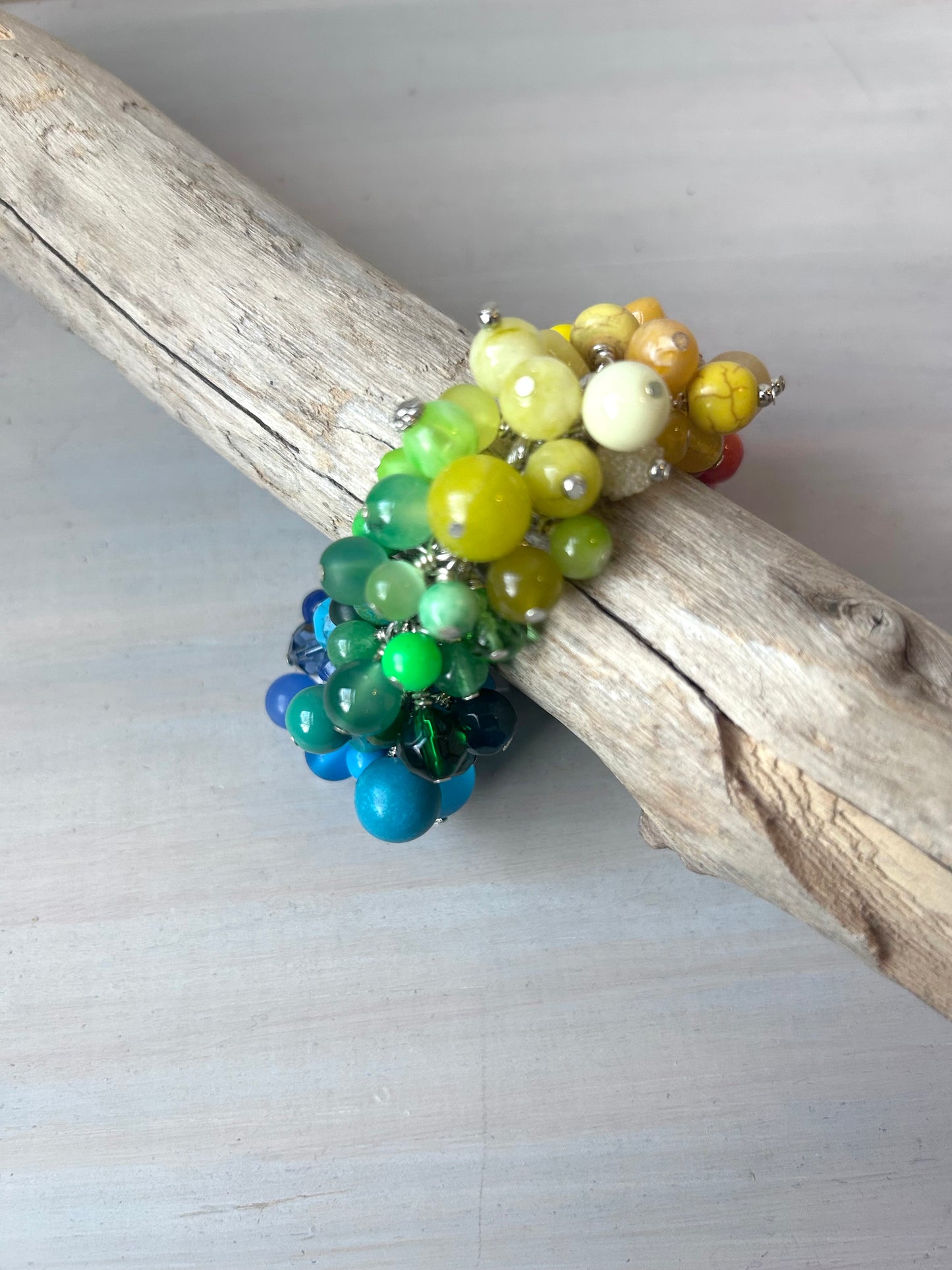 Rainbow Beaded Bracelet