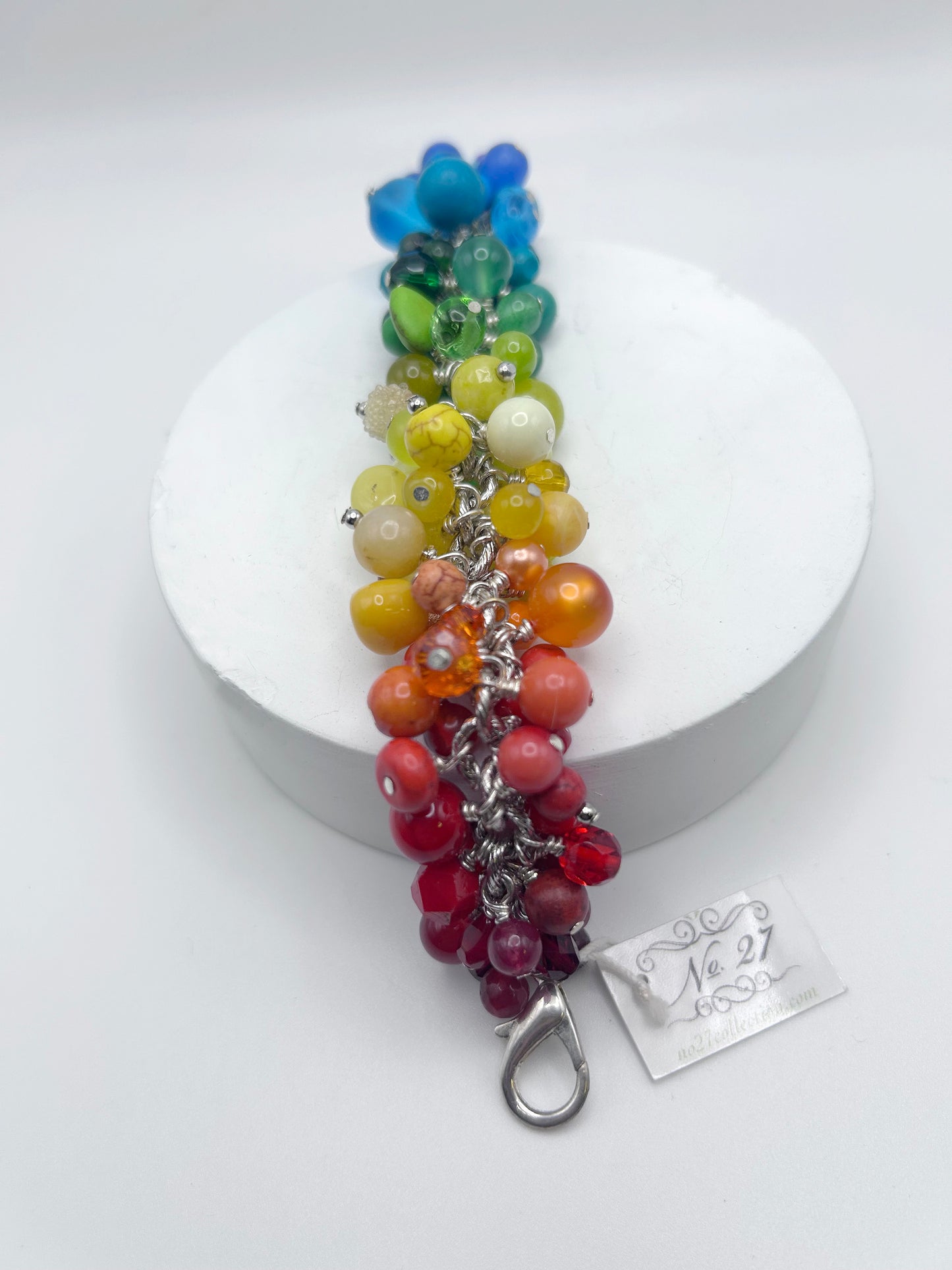 Rainbow Beaded Bracelet