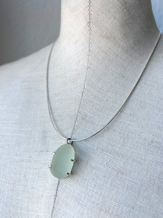 Sea Glass Gem Necklace