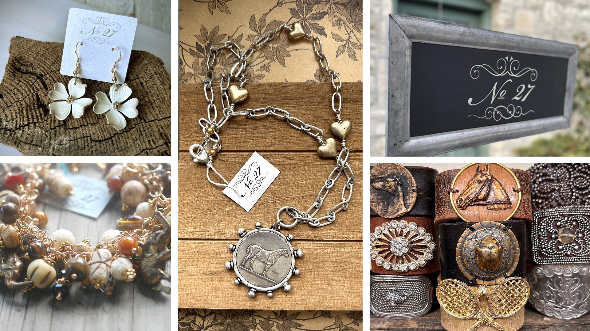 no. 27 collection jewelry | handcrafted jewelry with a vintage soul