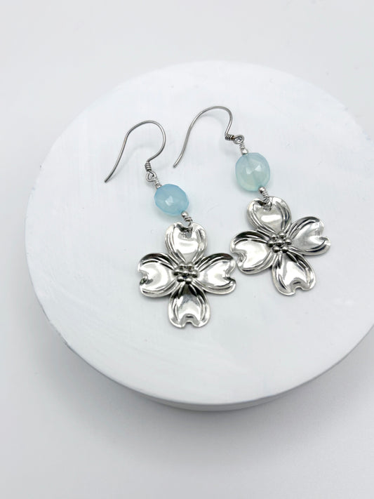 Dogwood Sterling Earrings